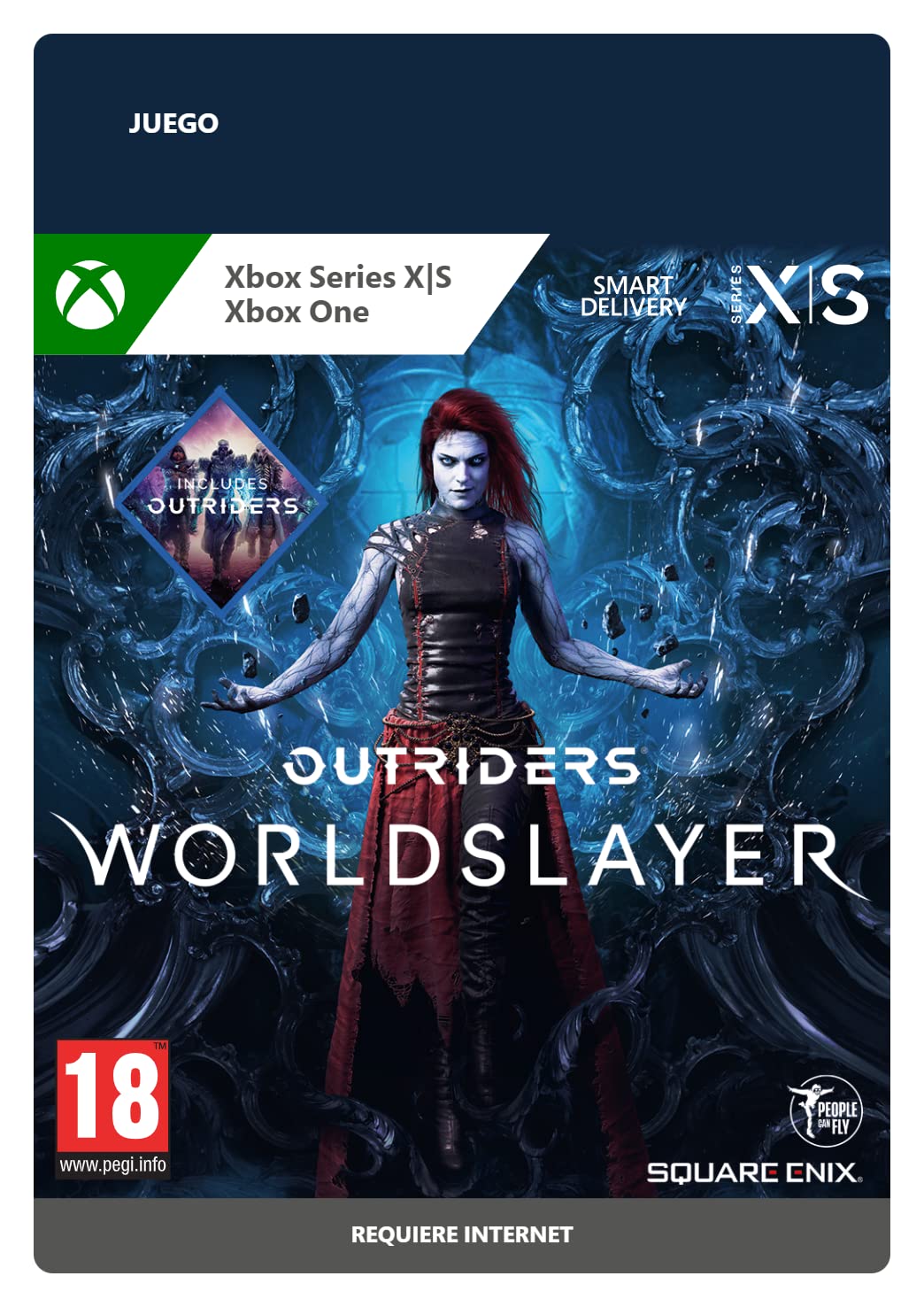 Outriders Worldslayer para Xbox como código de descarga digital estándar 2