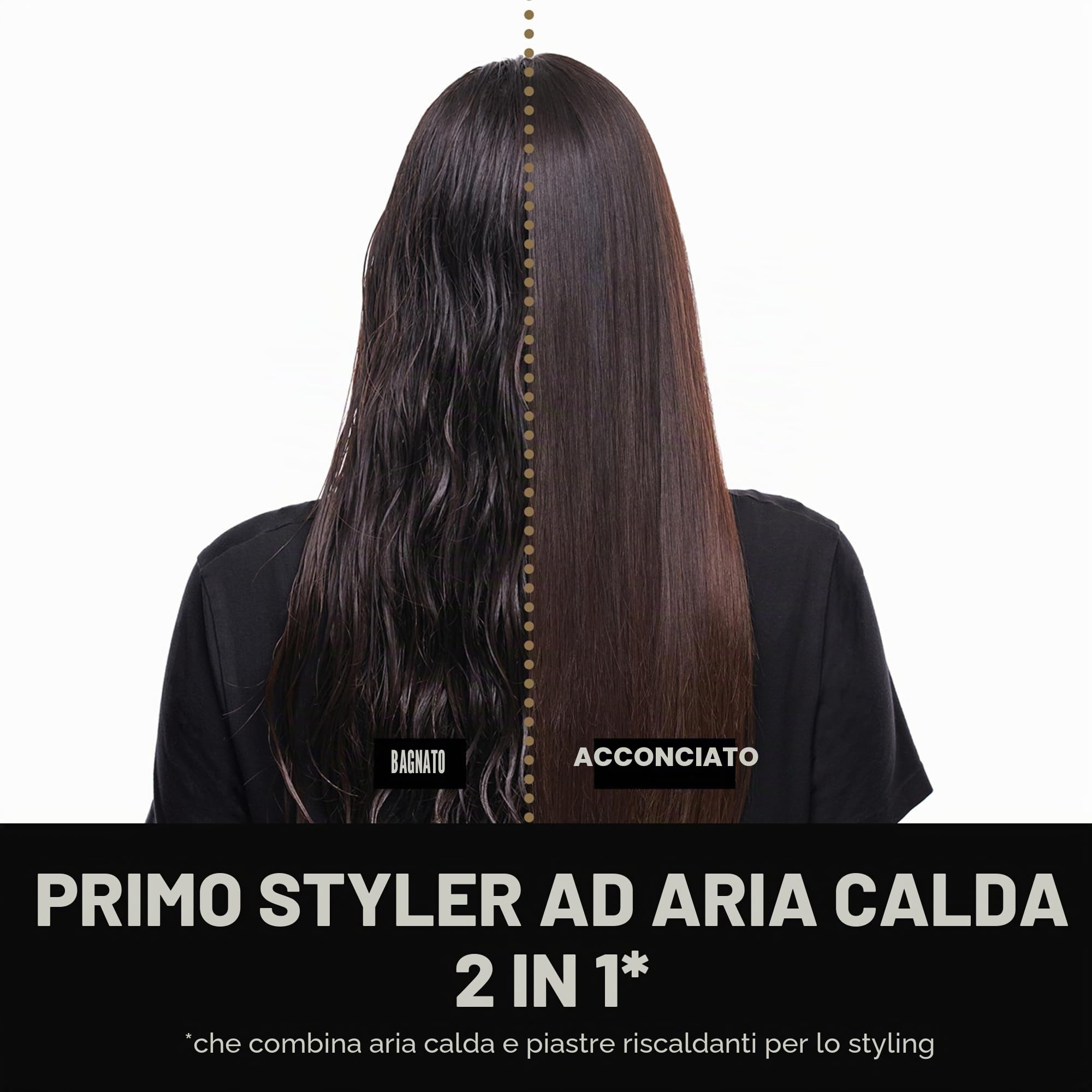 Duet Style Professional Performance 2-in-1 Hot Air Styler - S10201 White by GHD for Unisex - 1 pz piatto Iron
