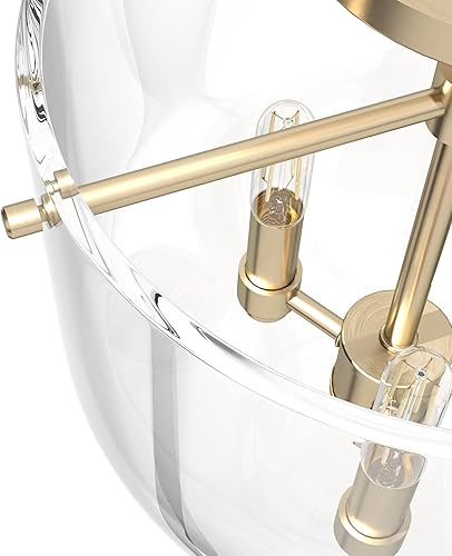 Miniatura 6 de Hunter Fan Company 19387 Luz de montaje empotrado Sacha, Alturas Gold