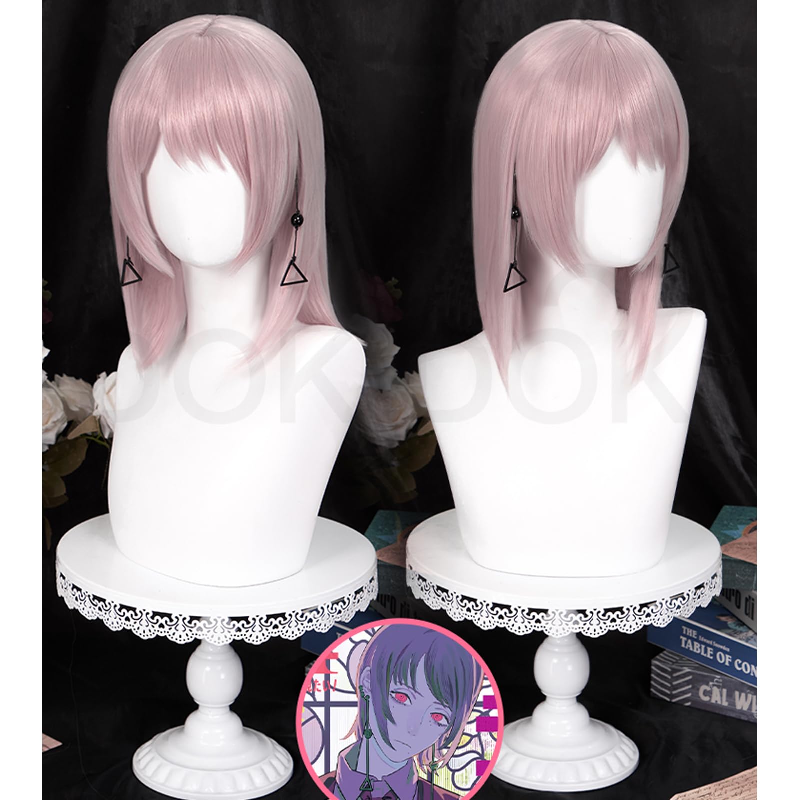 Amazon.co.jp: [Acosdary] チェンソーマン 飢餓悪魔 紀賀 ウィッグ 