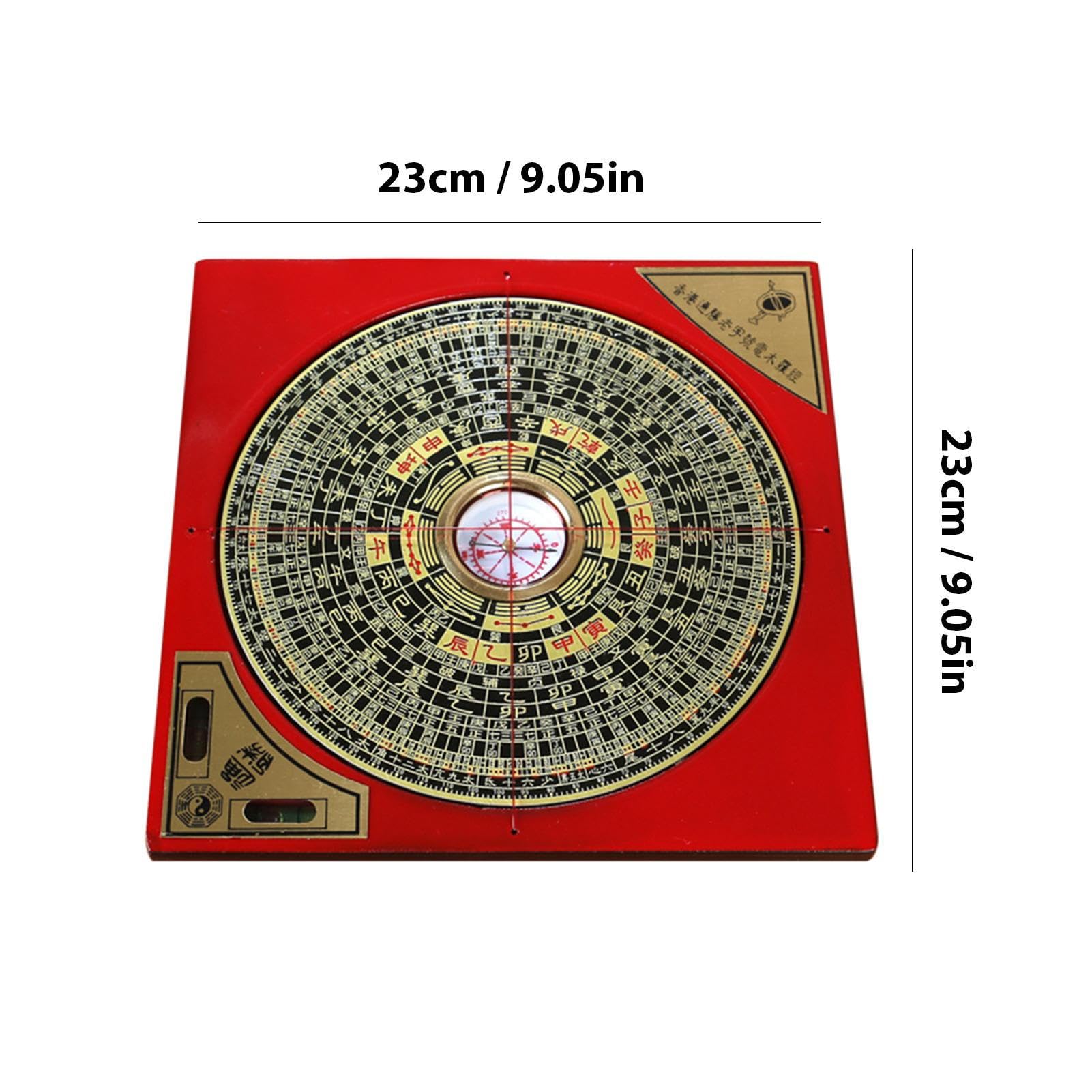 Brújula de, brújula de navegación, decoración China de, brújula Lo Pan | brújula Profesional de aleación Yang Ba para oficinas, brújula Retro de