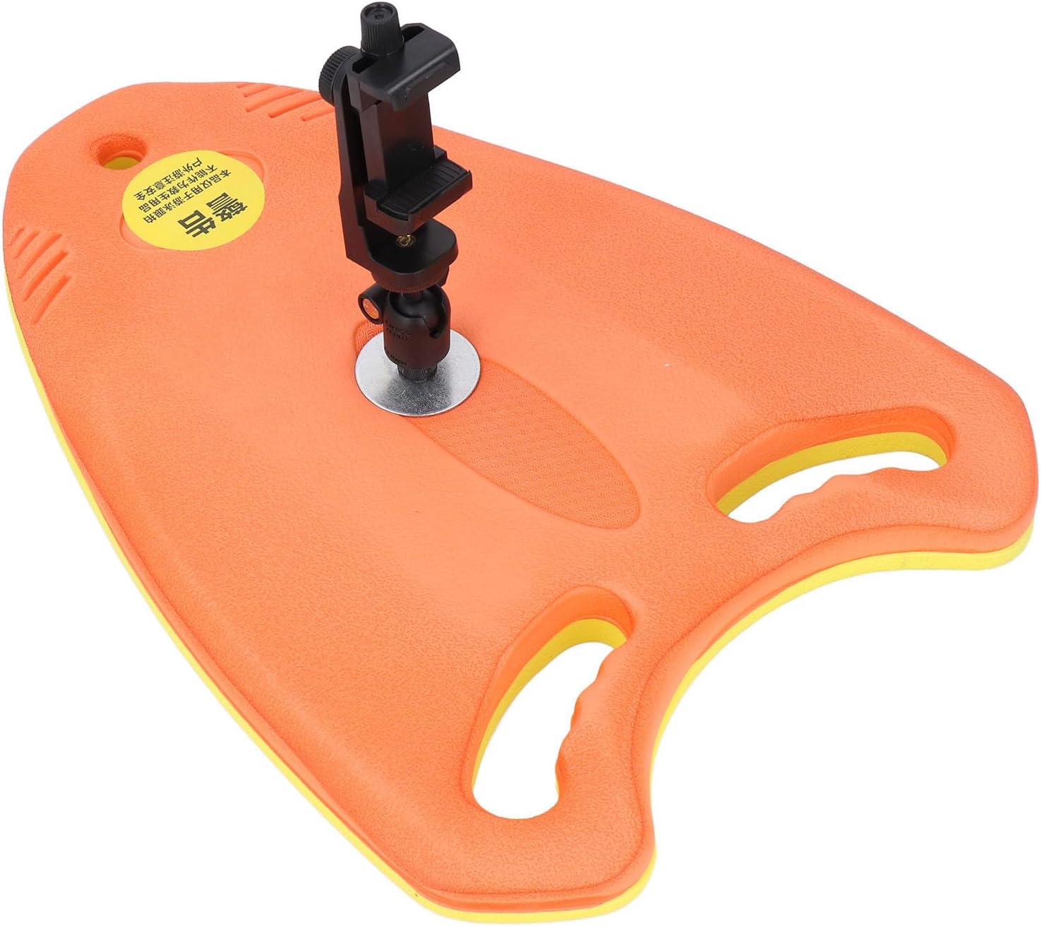 Swim Board, EVA Foam Swim Kickboard with Phone Holder, Adjustable Bracket for Panoramic Cameras,Action Cameras, Mobile Phones, Lightweight and Practical, Buoyancy for Child