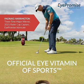 EyePromise DVS Eye Vitamin - 60 Softgels, 30-Day Supply | Eye Supplement with Zeaxanthin and Lutein for Retinal Support & Improved Visual Function