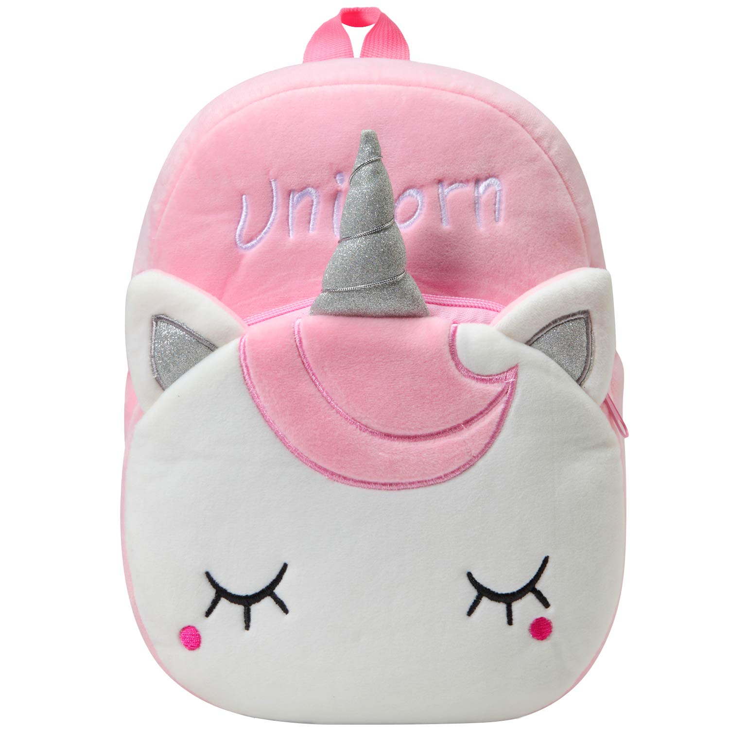 Kasgo Mochila Bebe Guarderia, Mochila Infantil 1-3 Años Mochila Niña Niño Pequeño Mochila Dinosaurio Unicornio 3D Mochila Kindergarten Peluche Mochilas Primaria Preescolar Linda para Escuela Viaje