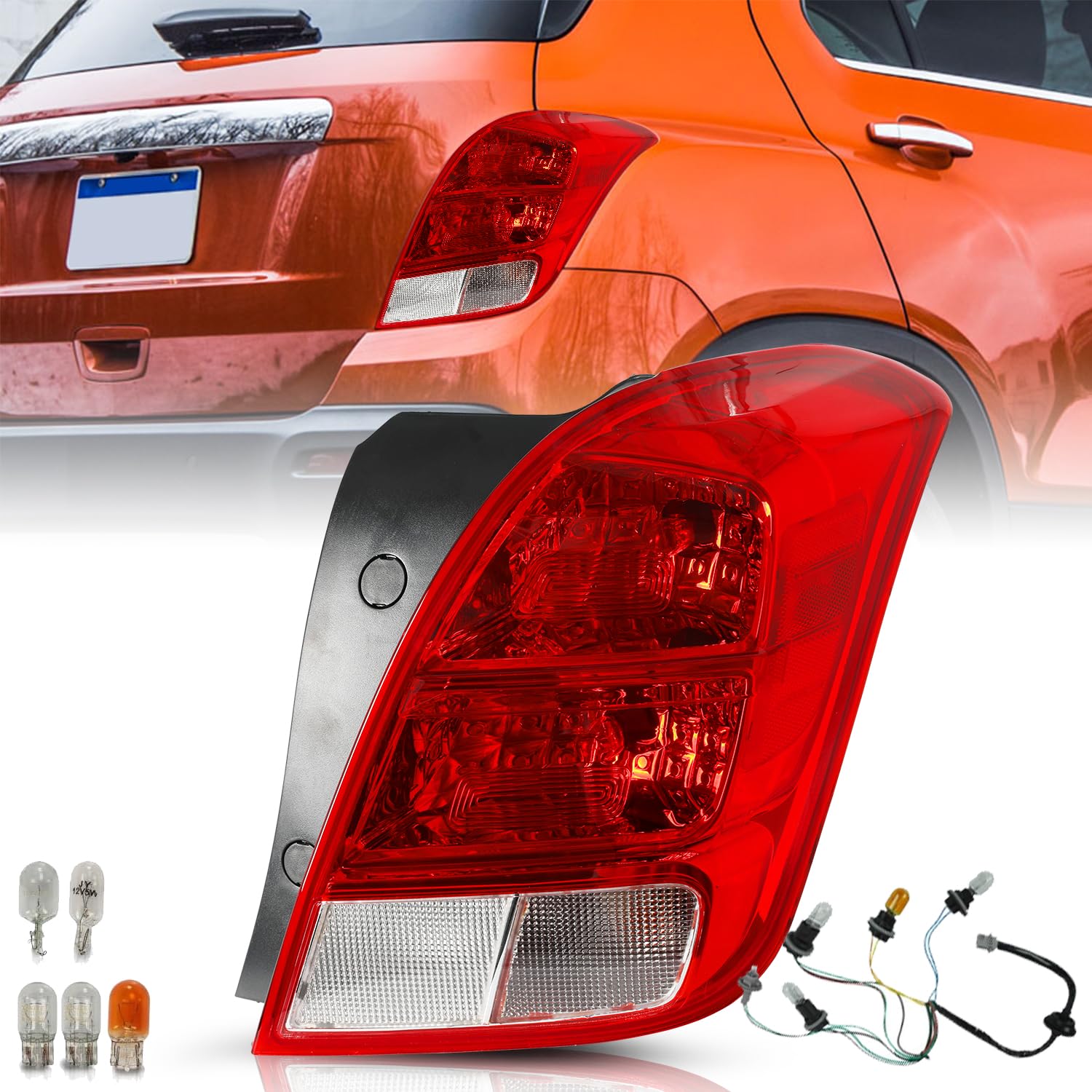 Amazon.com: TUSDAR For 2013-2016 Chevy Trax Tail Light | 17-19