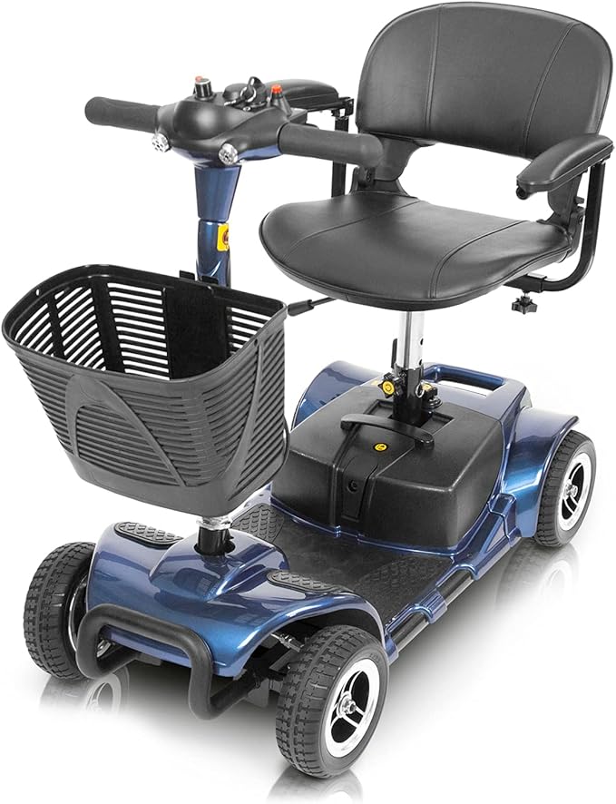 Vive 4 Wheel Mobility Scooter Electric Powered Wheelchair Device