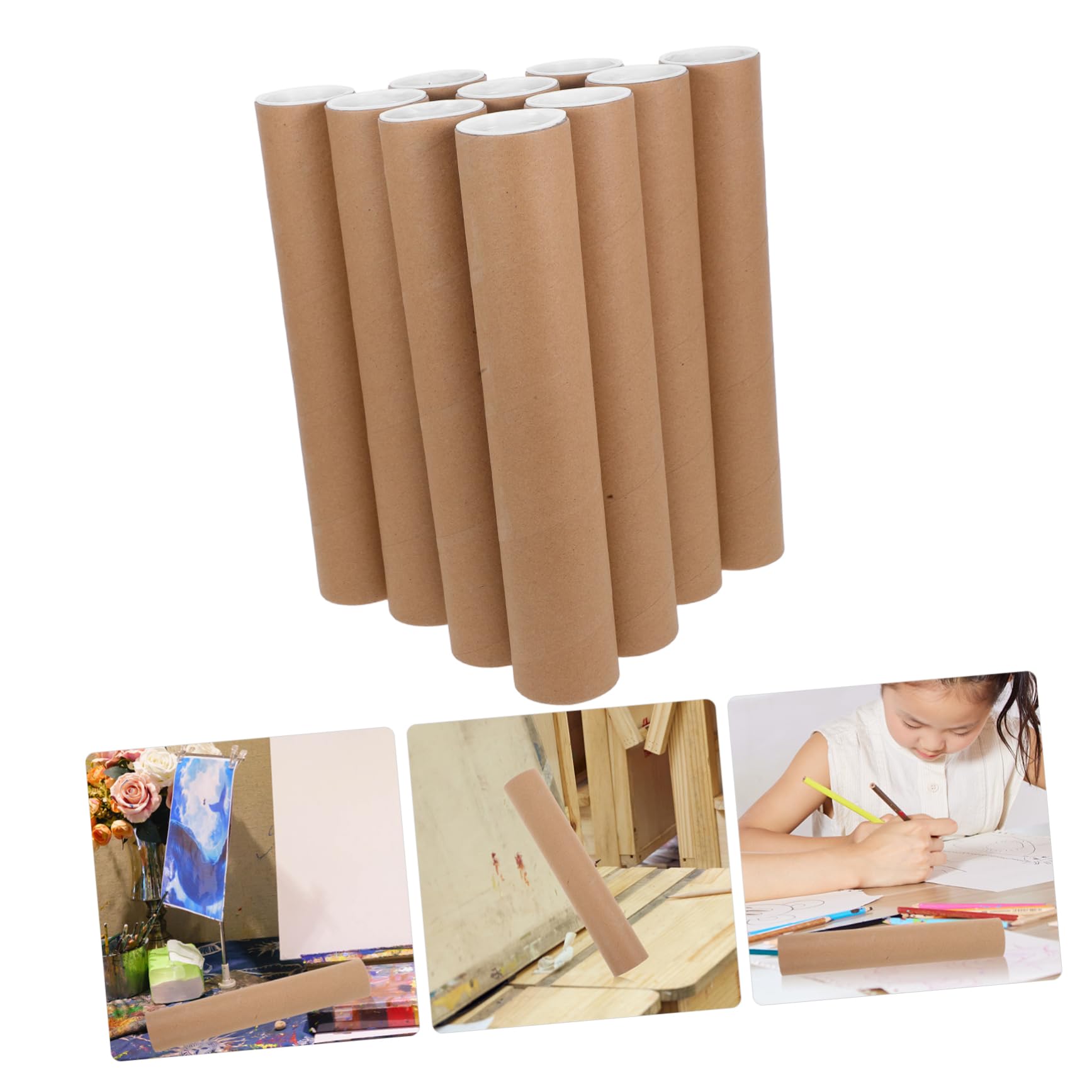 Generic 10 Sztuk Ekspresowe Opakowanie Papierowa Tuba Małe Materiały Opakowaniowe Małe Materiały Opakowaniowe Małe Materiały Opakowaniowe Materiały Do Wysyłki Materiały Opakowaniowe
