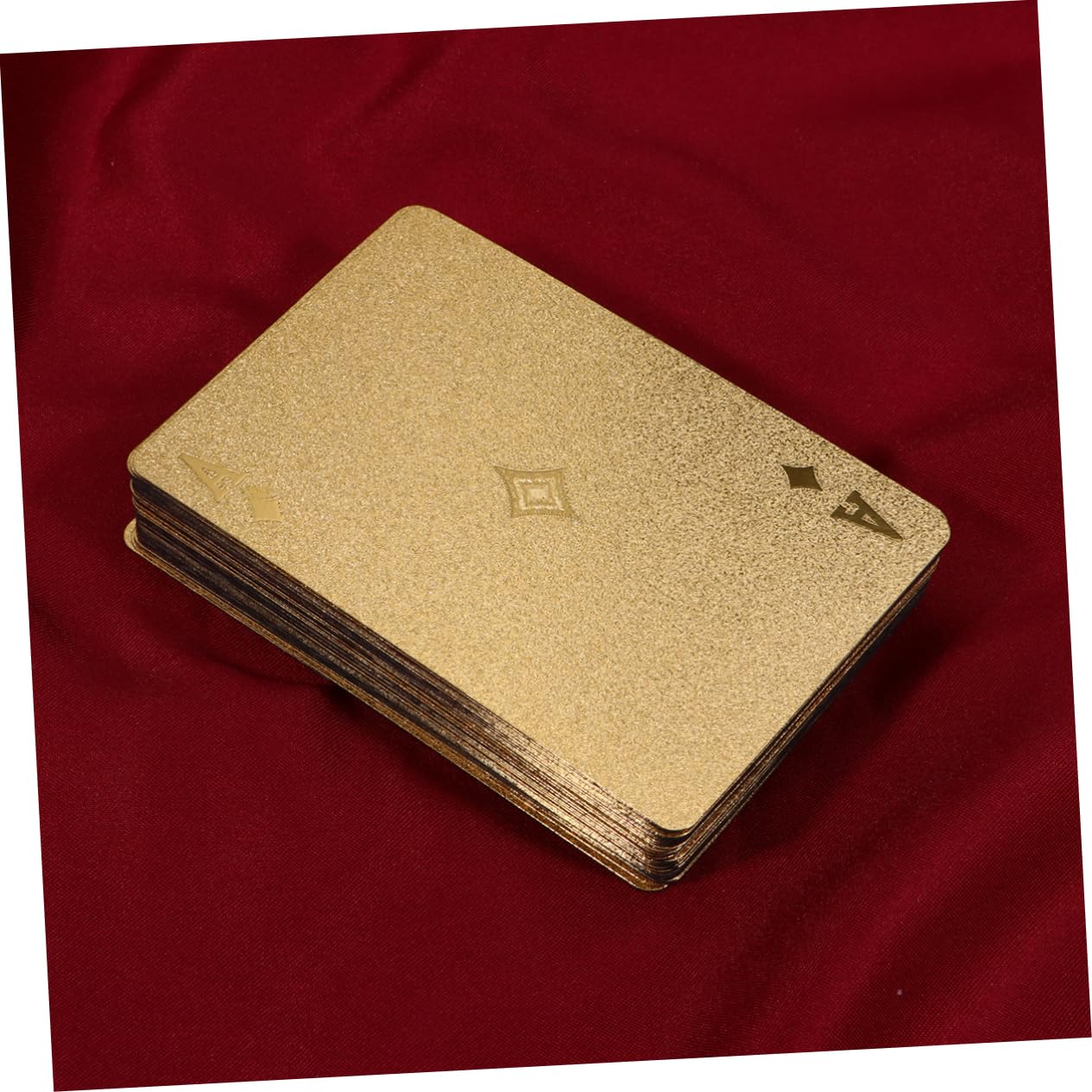 Abaodam 3St Kartenspielen pokerkarten Spielkarten romme-Karten Playing Cards Bridge Karten 52 Deck Zeltstangenverbinder Pokerkarte aus Papier Kartenspiel Spielen nachts Metall Schachbrett