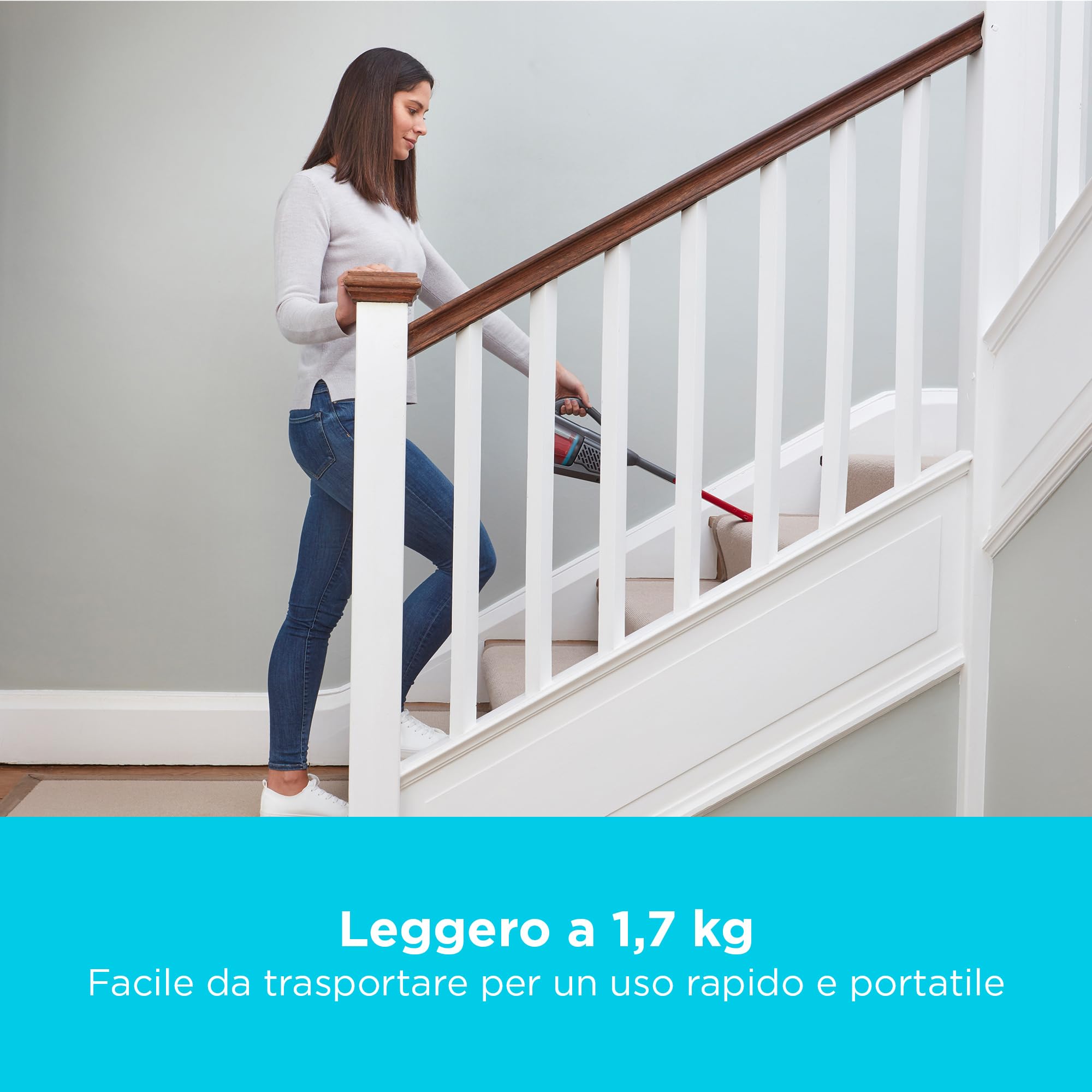 BLACK+DECKER 12v Aspirapolvere portatile senza fili, BHHV315B-QW