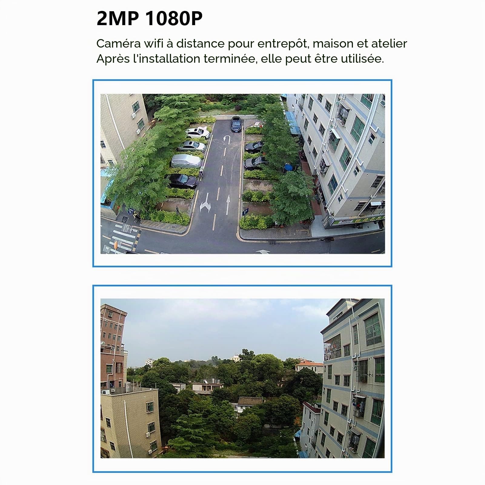 Bewinner Caméra Cachée Détecteur de Fumée HD 1080P WiFi sans Fil Petite Caméra Caméras Espion pour la Sécurité à Domicile Nanny Cams