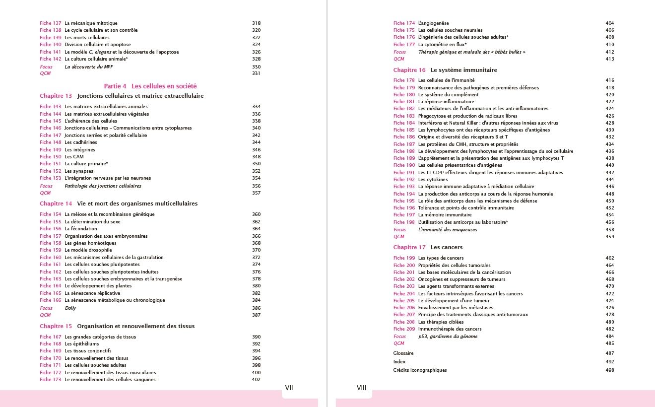 Le cours de biologie cellulaire et moléculaire - 5e éd.