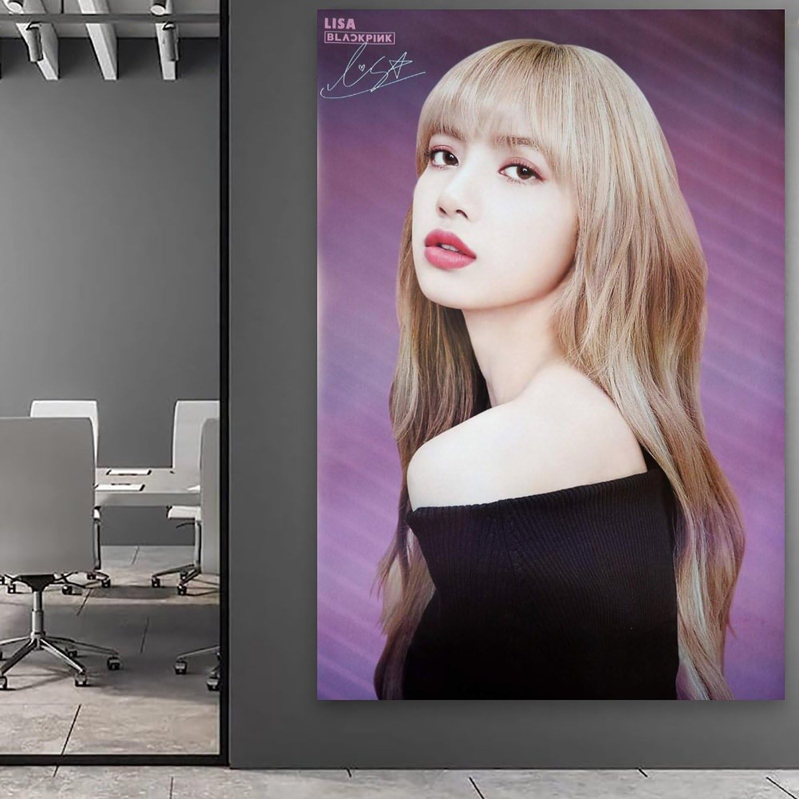 Lisa Lalisa Manobal Poster 61x91 Cm - Offizieller Merch Für Wohnzimmer Deko