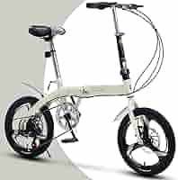 折りたたみ自転車 ホワイト　16インチ Amazon | 折りたたみ自転車 16インチ ハイカーボンスチール