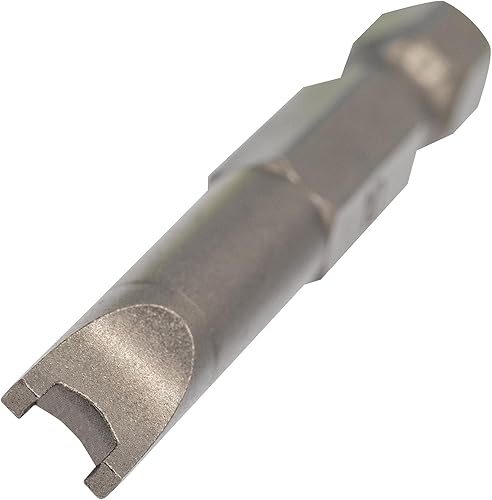 Miniatura 5 de VEGA Llave inglesa #8 Puntas de destornillador de impacto. Grado profesional 14" vástago hexagonal #8 Llave inglesa 2" Brocas de ojo de serpiente.