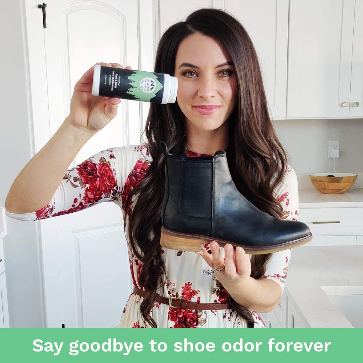 Lumi Outdoors Natural Shoe Deodorizer Spray and Natural Foot Odor Eliminating Powder : Health & Household