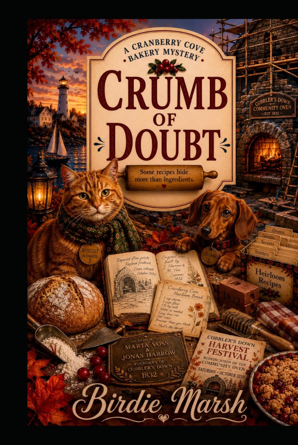 A Crumb of Doubt: A Cranberry Cove Cozy Mystery with Recipes (Cranberry Cove Bakery Mysteries)