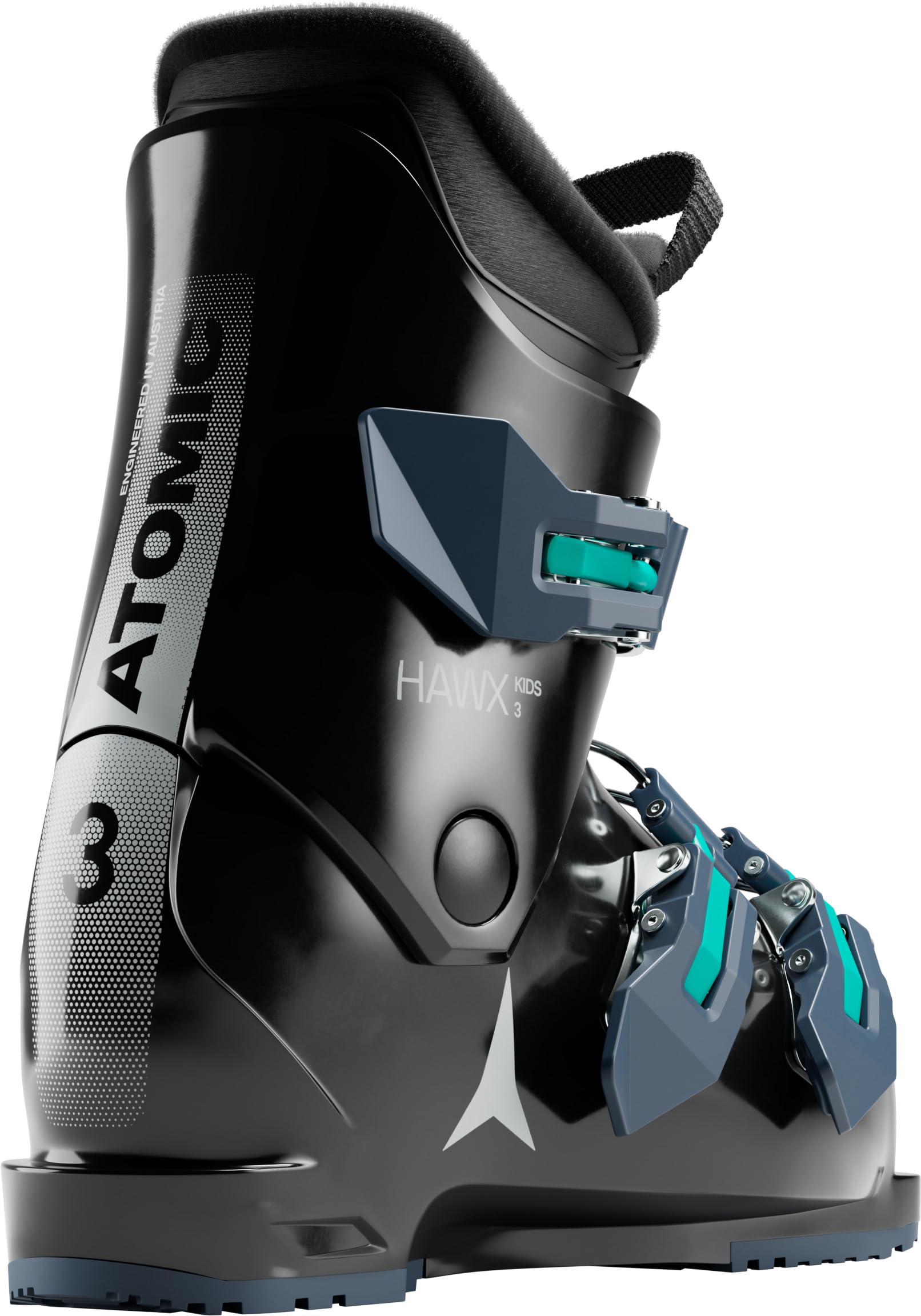 Amazon.com : Atomic HAWX Kids 3 Junior Ski Boots (Black/Teal, 19
