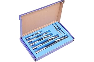 Accusize Industrial Tools 7-Piece Metric HSS Solid Capscrew Counterbore Set
