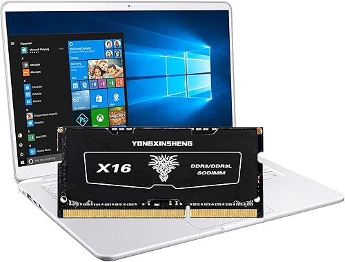 Miniatura 2 de Memoria RAM de 8 GB DDR3L  DDR3 1600 MHz CL11 SODIMM PC3L-12800  PC3-12800 204Pin 1.35V  1.5V 2Rx8 Dual Rank Non-ECC Unbuffered Notebook PC