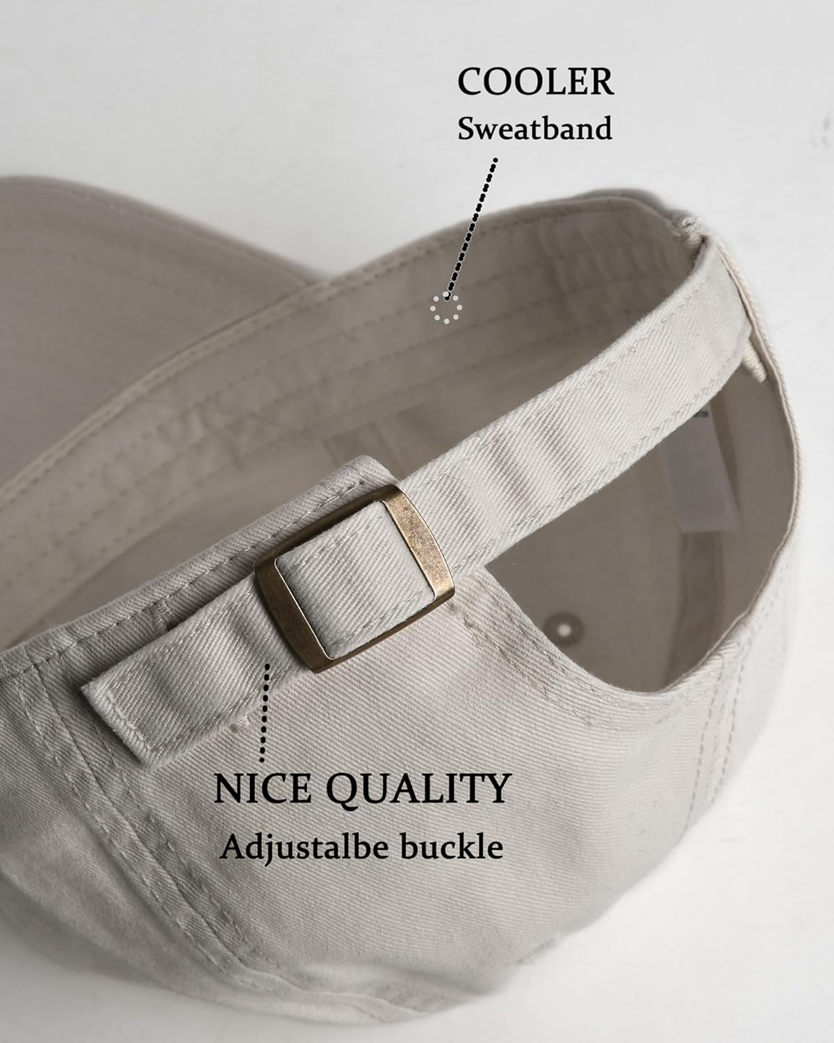 FURTALK Unisex Vintage Washed Unstructured Baseball Cap Washed Cotton Adjustable Dad Hat - Image 2