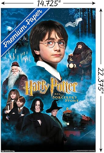 Miniatura 6 de Trends International Harry Potter y la piedra del brujo - Póster de una hoja de velas para pared, 22.375 x 34 pulgadas, versión sin marco