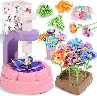 R RUCKERCO Flower Bouquet Craft Kits DIY Arts and Crafts for Kids 4-6-8 ...