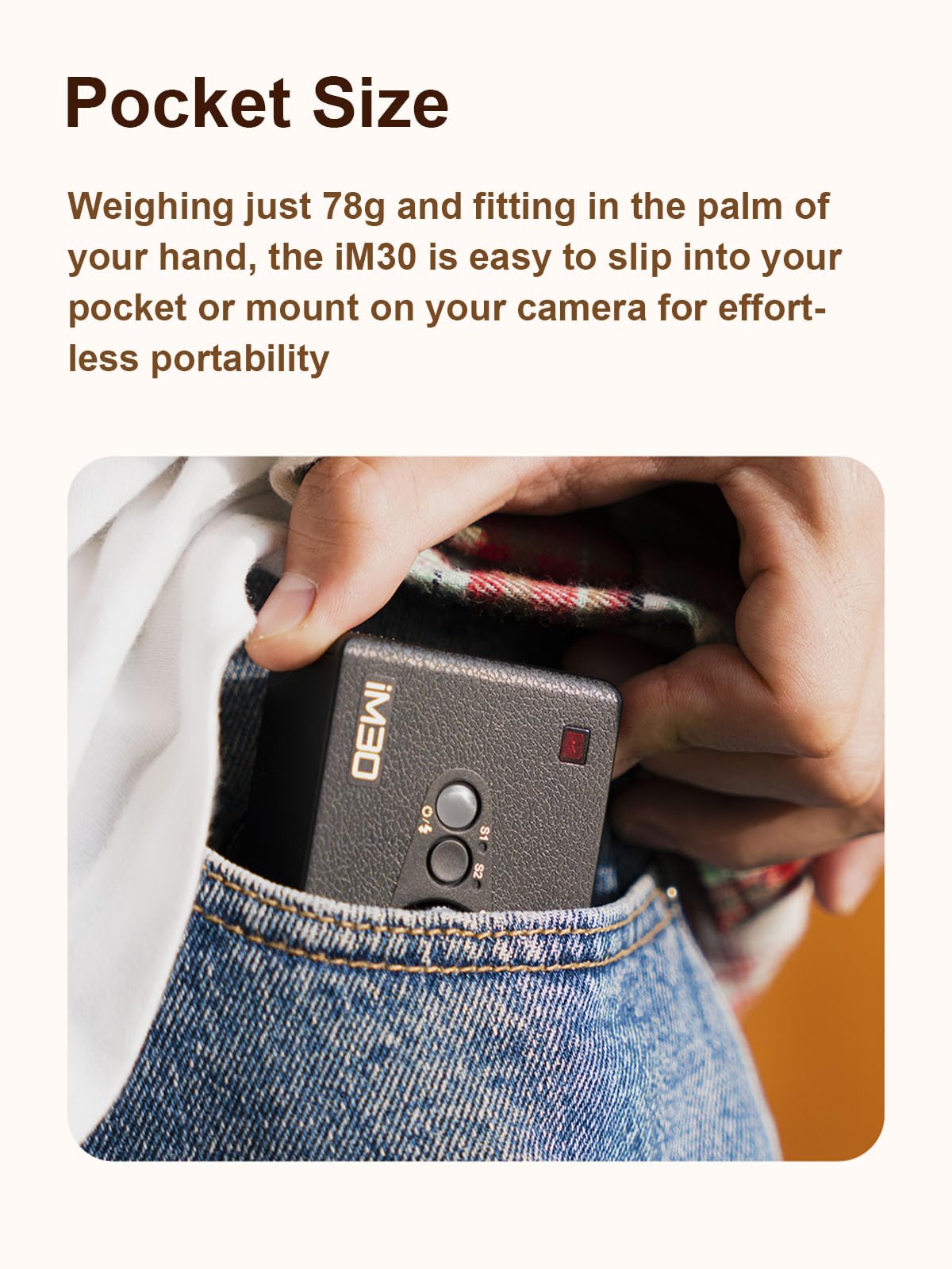 Amazon.com : GODOX IM30 Mini Flash with FS-R Riser GN15 S1/S2