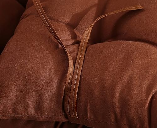 Miniatura 5 de Cojín de banco grueso de 2 o 3 plazas, cojín rectangular para silla de jardín, cojín de asiento para interiores y exteriores, cojín de asiento para