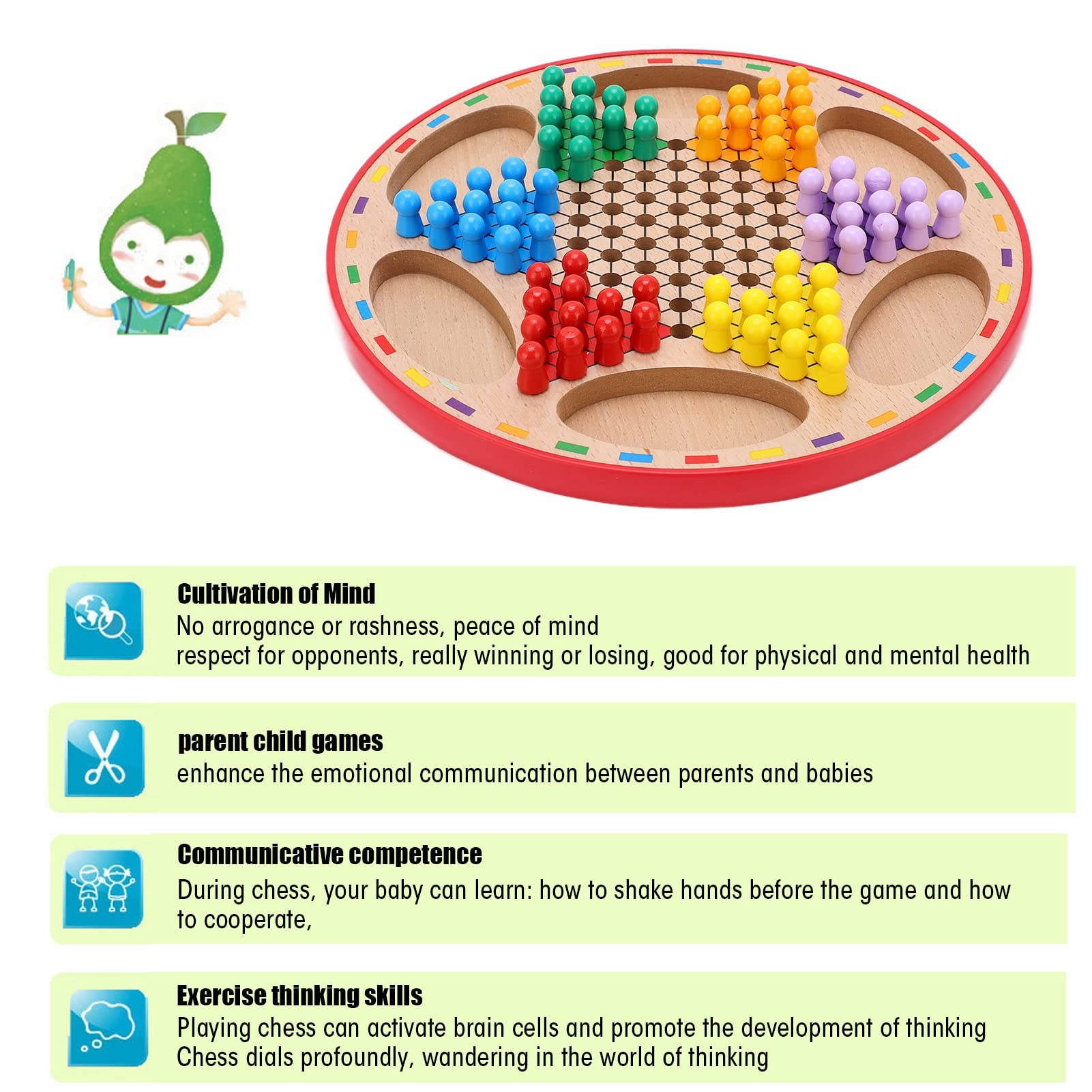 Jeu de Puzzle éducatif en Bois pour s'amuser en Famille