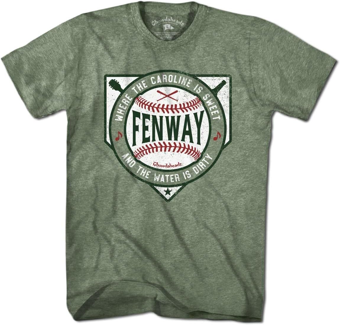 Boston Townie Pride Sweet Caroline Dirty Water Fenway T-Shirt