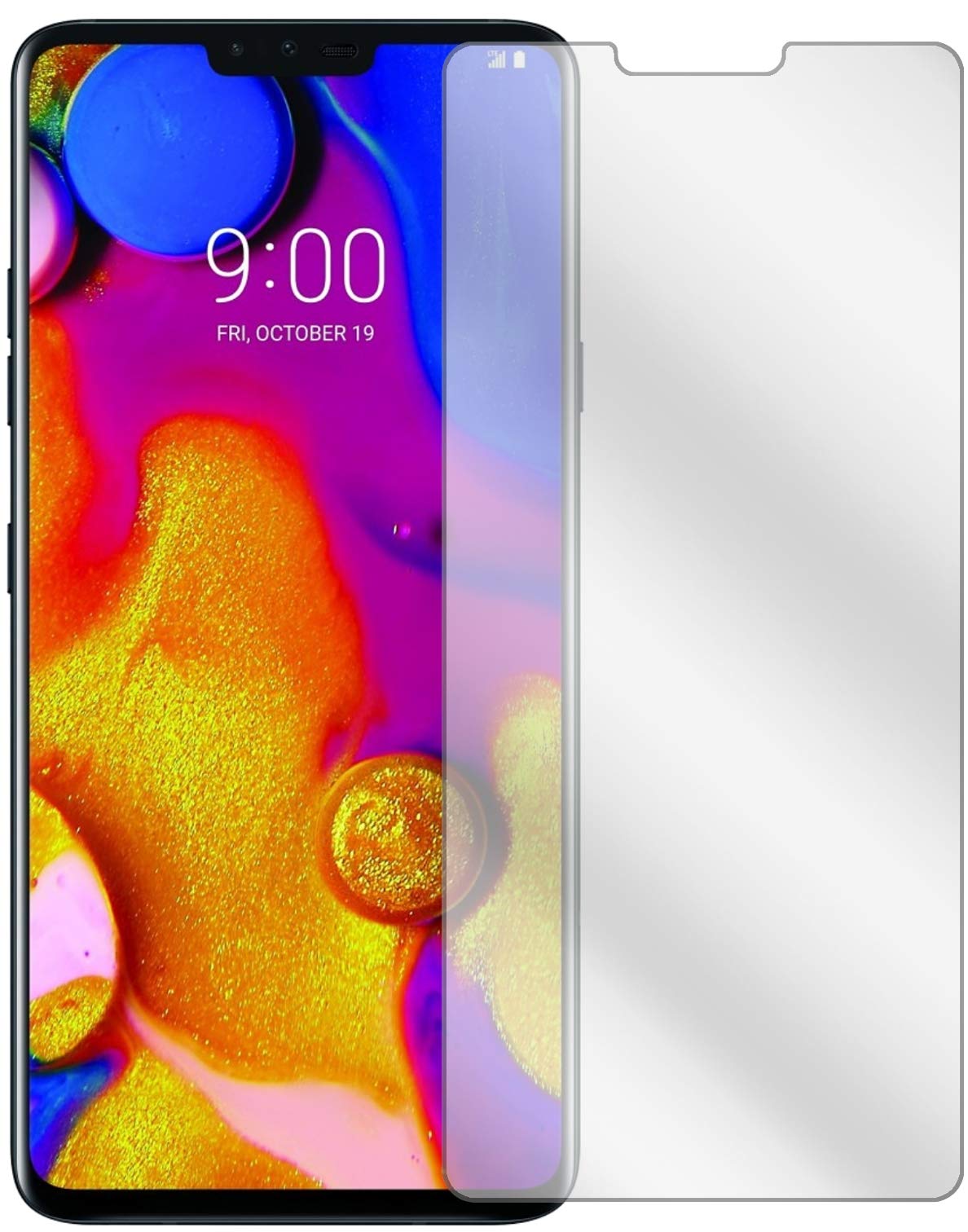 dipos I 6X Pellicola Protettiva Compatibile con LG V50 ThinQ
