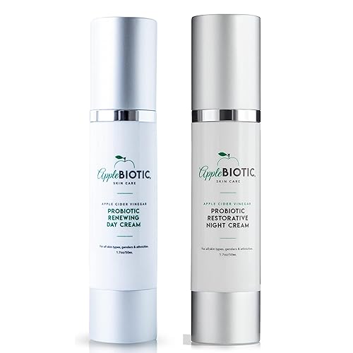 Crema facial de vinagre de sidra de manzana para día y noche, hidratante, alivio del enrojecimiento, loción hidratante facial para piel seca, grasa,