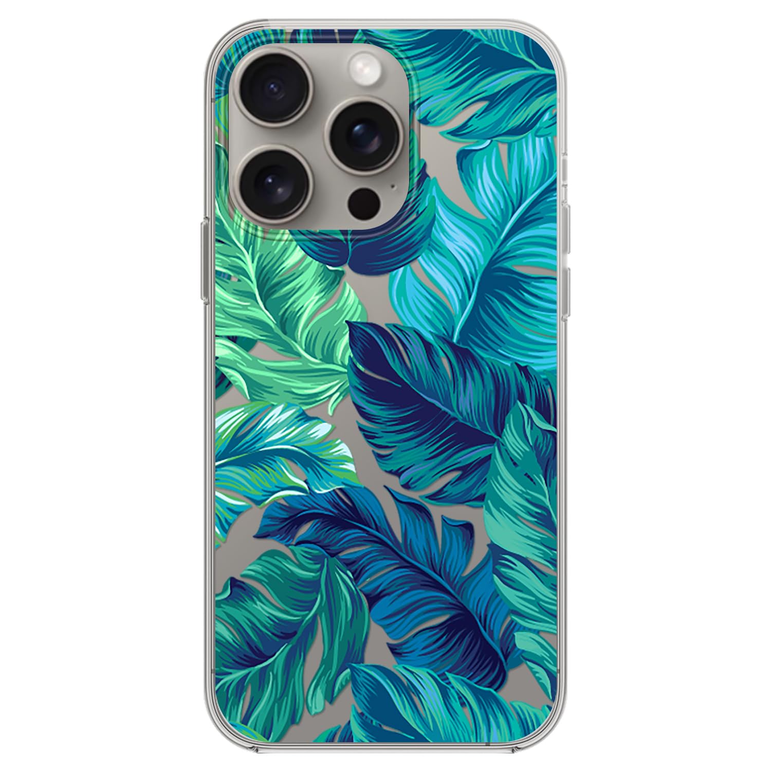 Natural Tropical Jungle Flower Fashion Print Stock Vector (Royalty Free