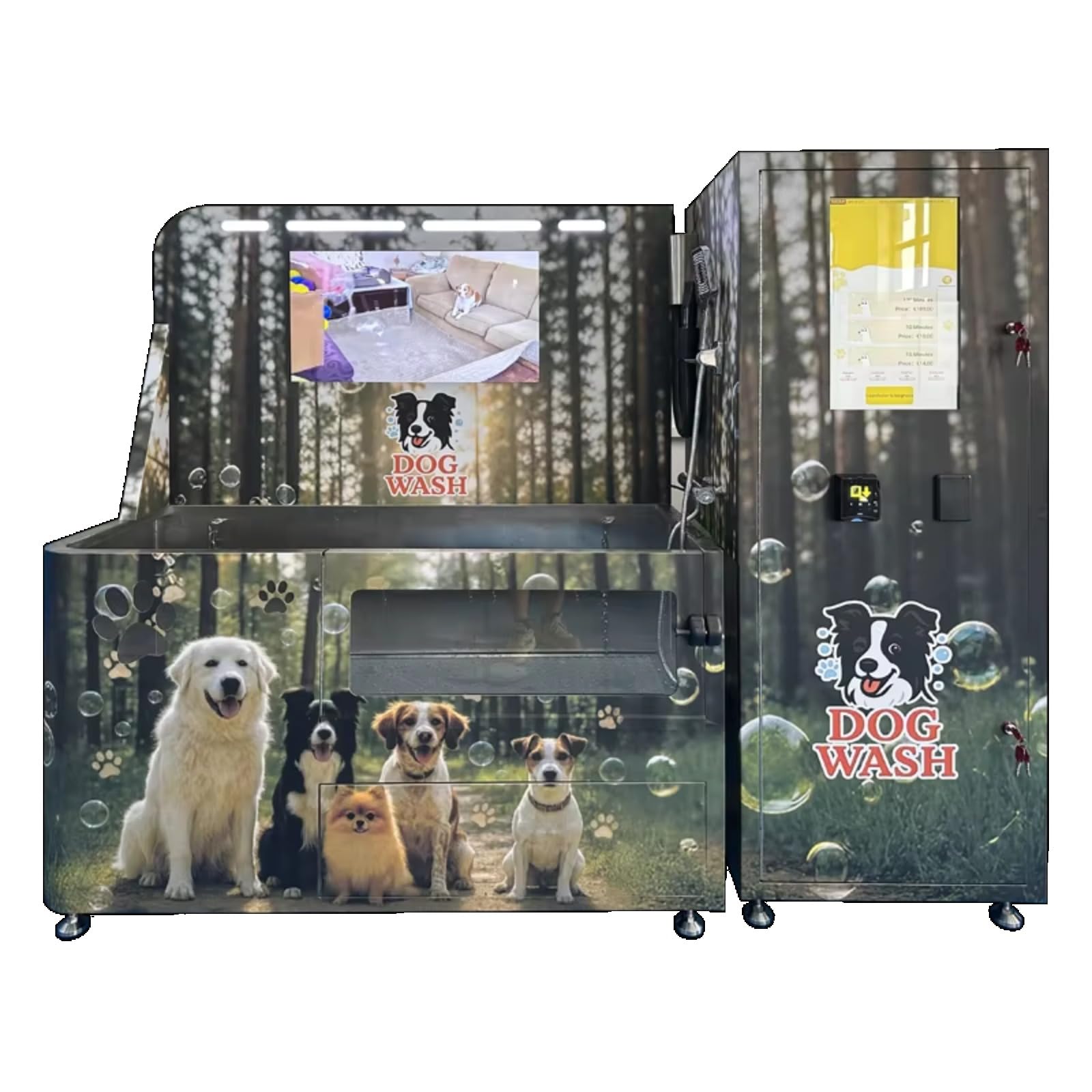 Machine de lavage automatique pour chien, station de toilettage pour
