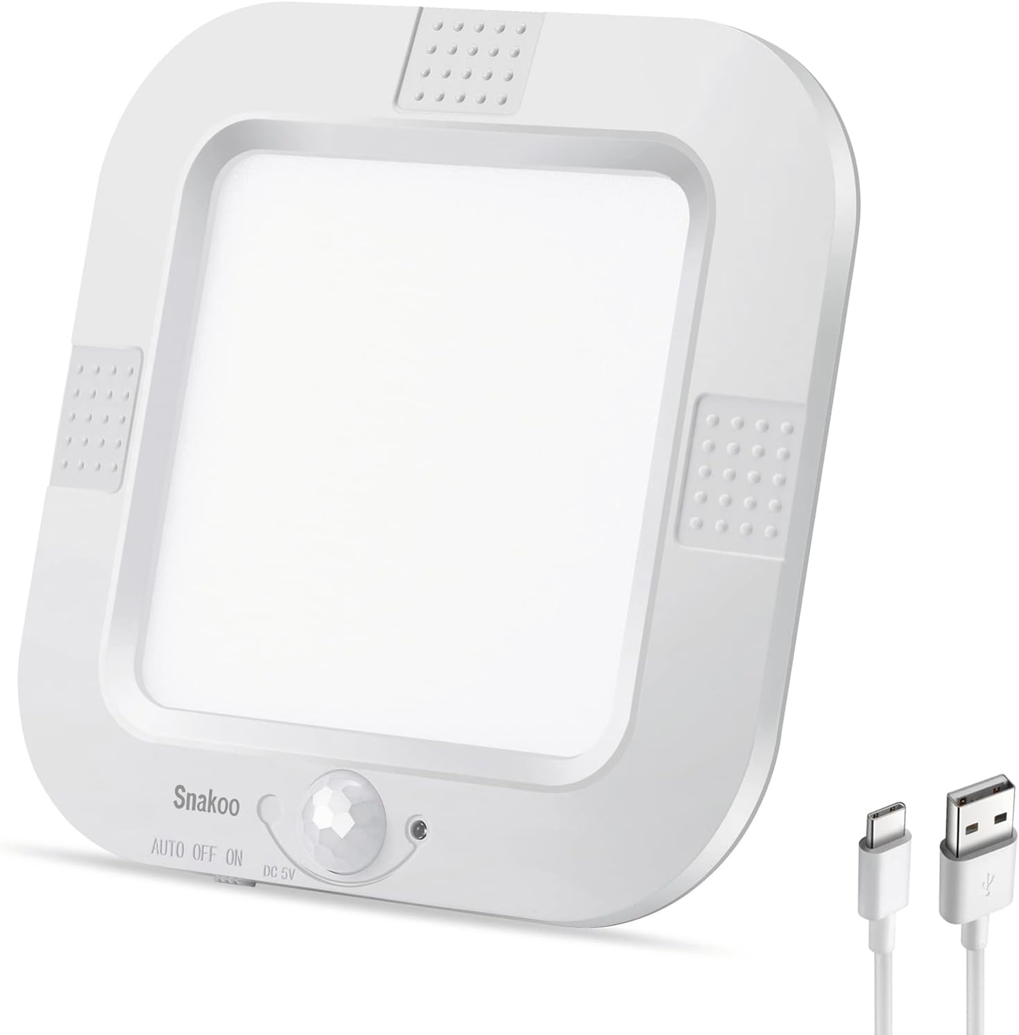 SNAKOO Rechargeable Motion Sensor Light Indoor Wireless Ceiling Light