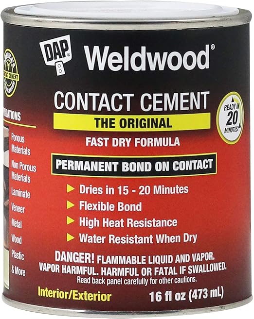 DAP 271 Weldwood Original Contact Cement, Tan