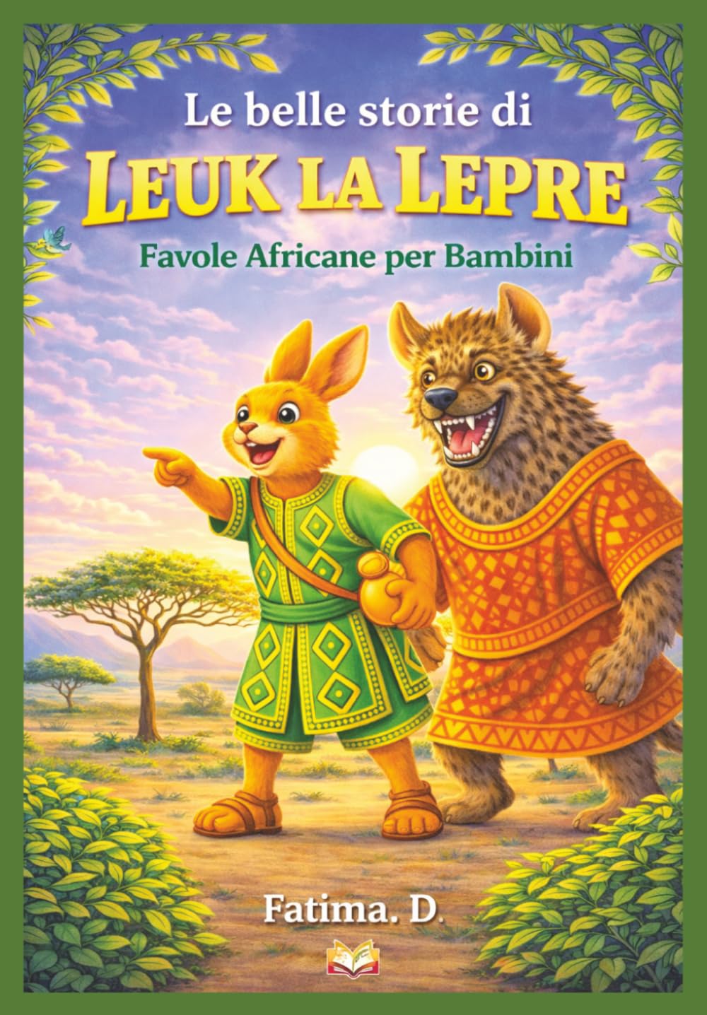 Le belle storie di LEUK LA LEPRE Favole Africane per Bambini: Favole africane per bambini con Leuk la Lepre – Storie divertenti, educative e illustrate