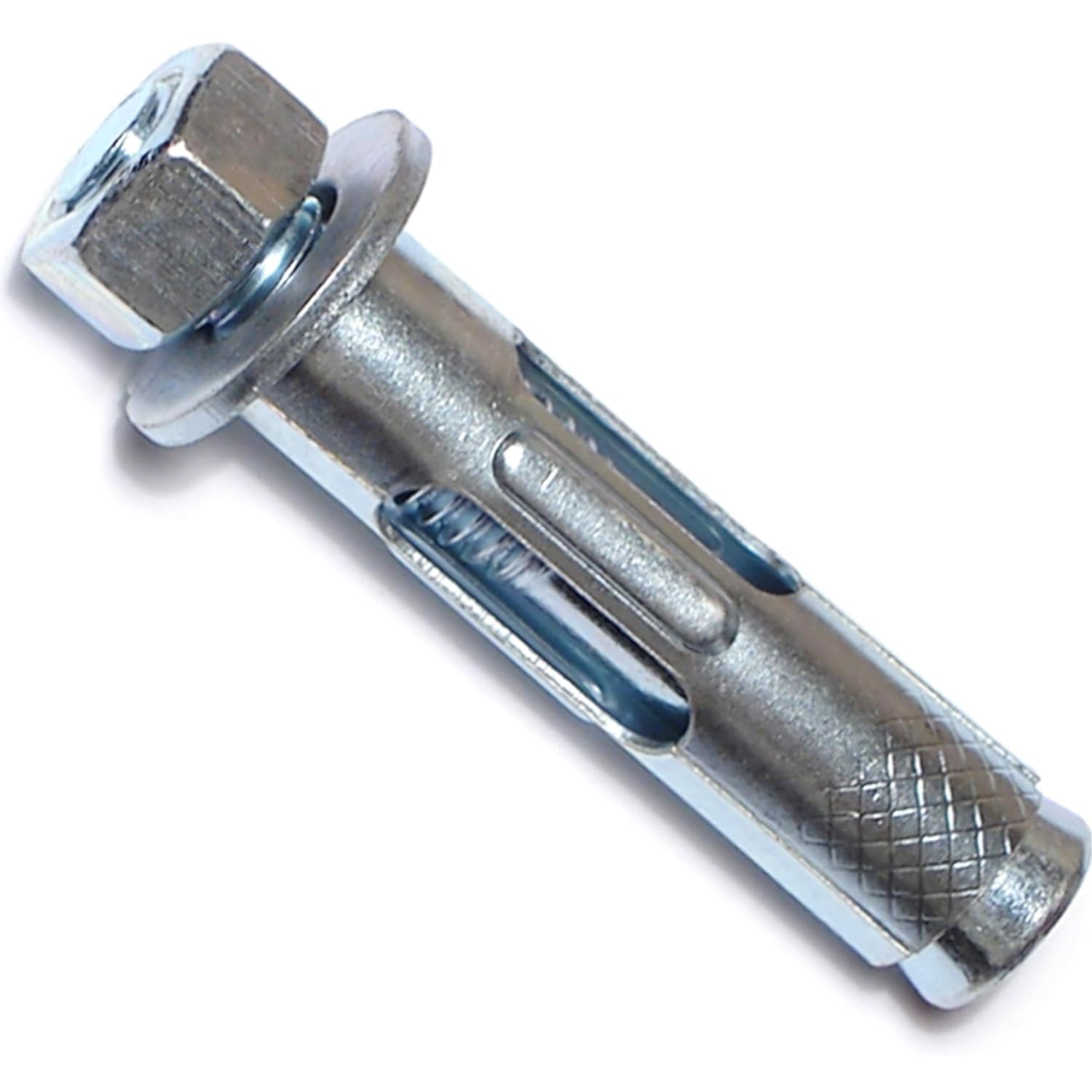Pack of 2 Hard-to-Find Fastener 014973262204 Hex Nut Sleeve Anchors, 1/2 x 2-1/4,