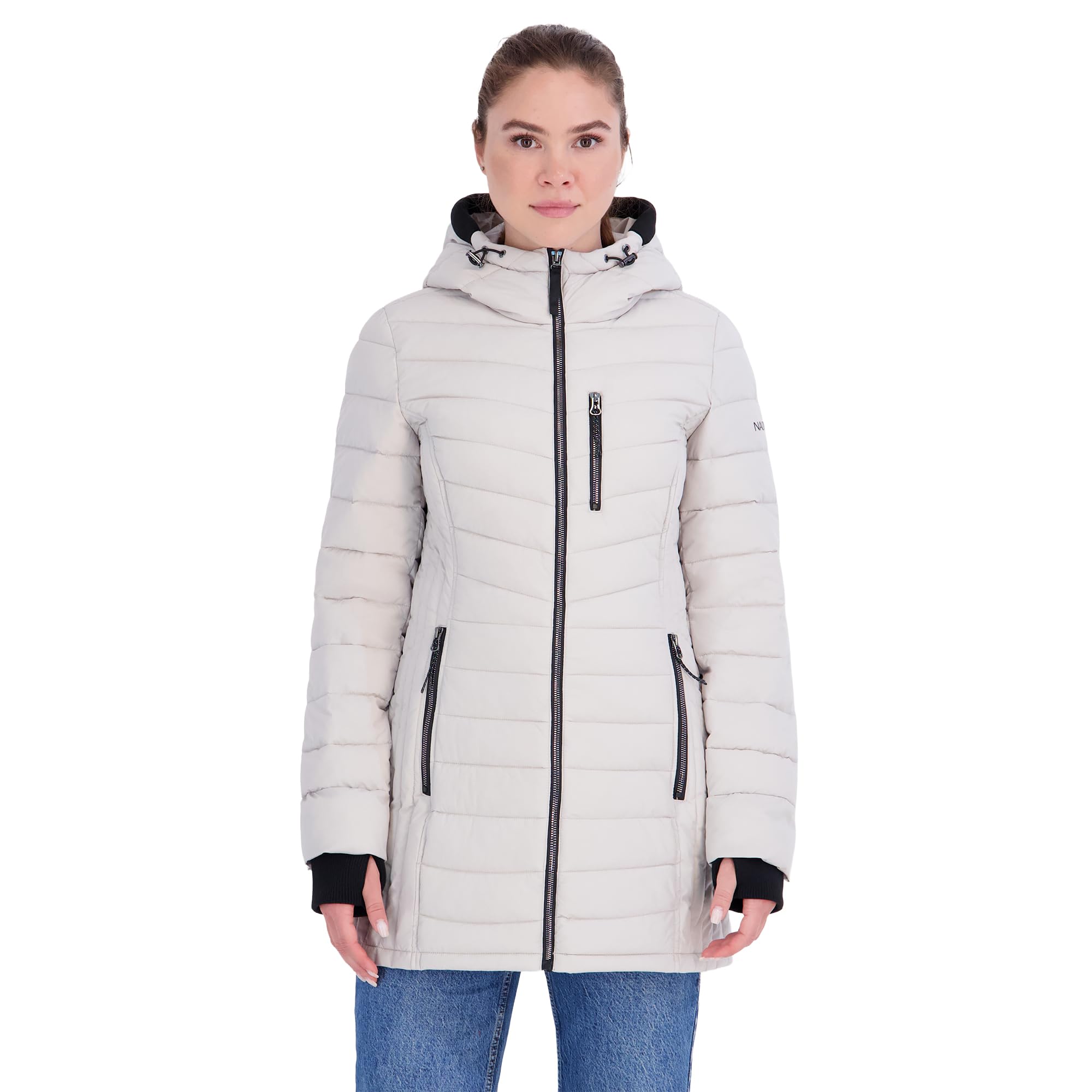 Women's Midweight Stretch Puffer Jacket with Storm Cuffs