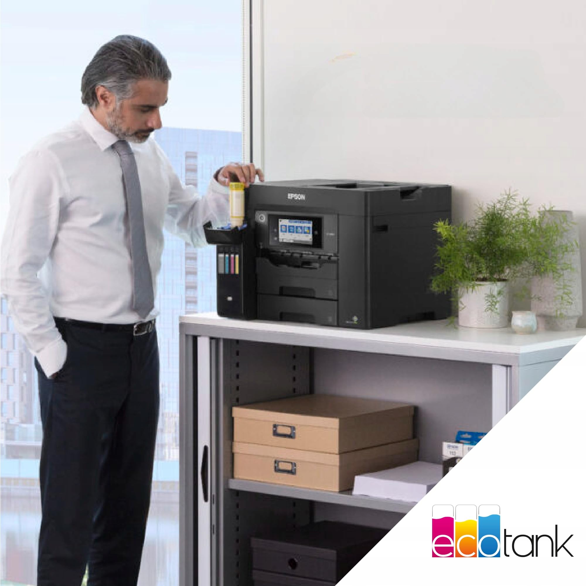 EPSON IMPRESORA DE INYECCIÃ“N DE TINTA MULTIFUNCIÃ“N INALÁMBRICA L6550 ECOTANK ITS