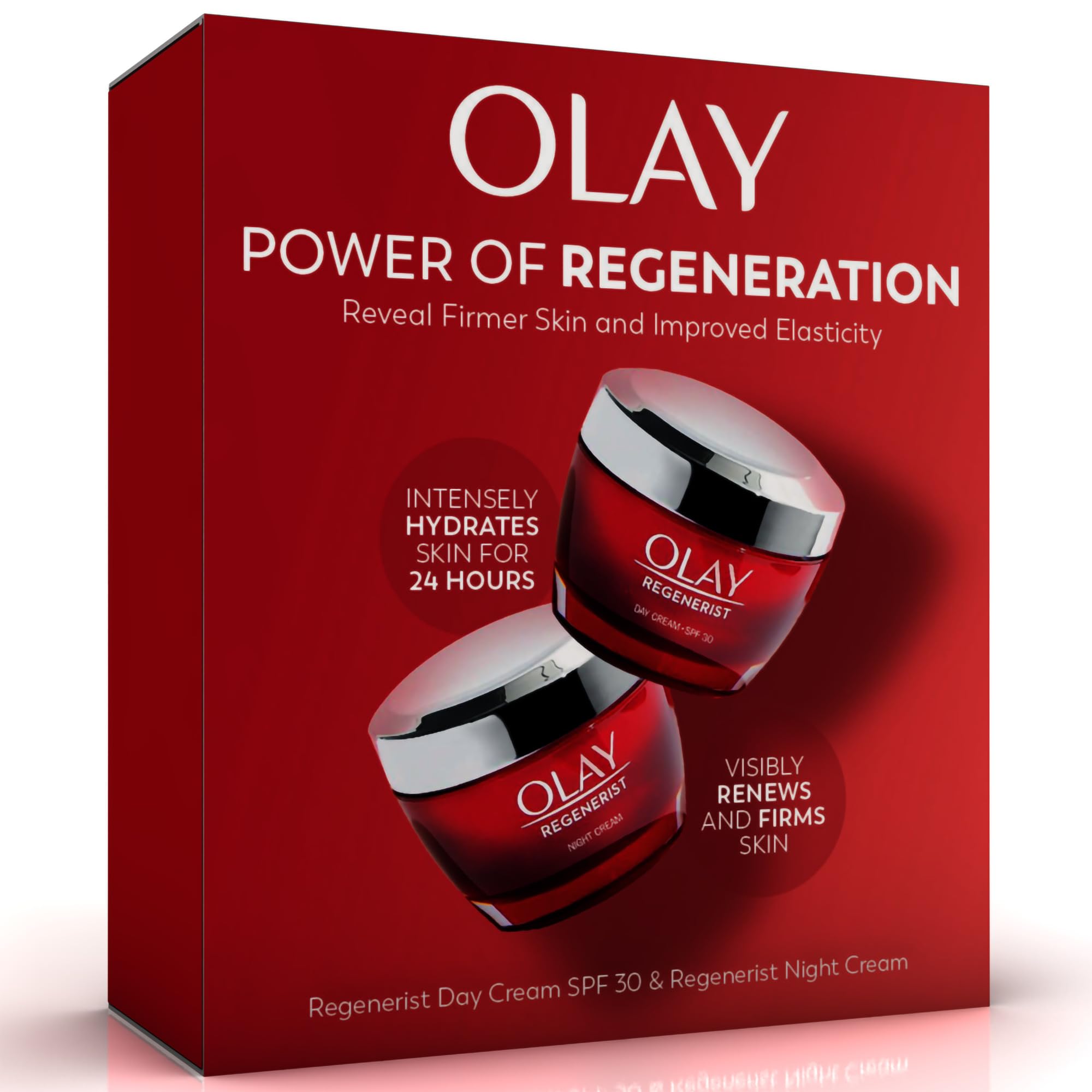 Olay Regenerist Giftset, SPF30 Day Face & Night Cream 50ml