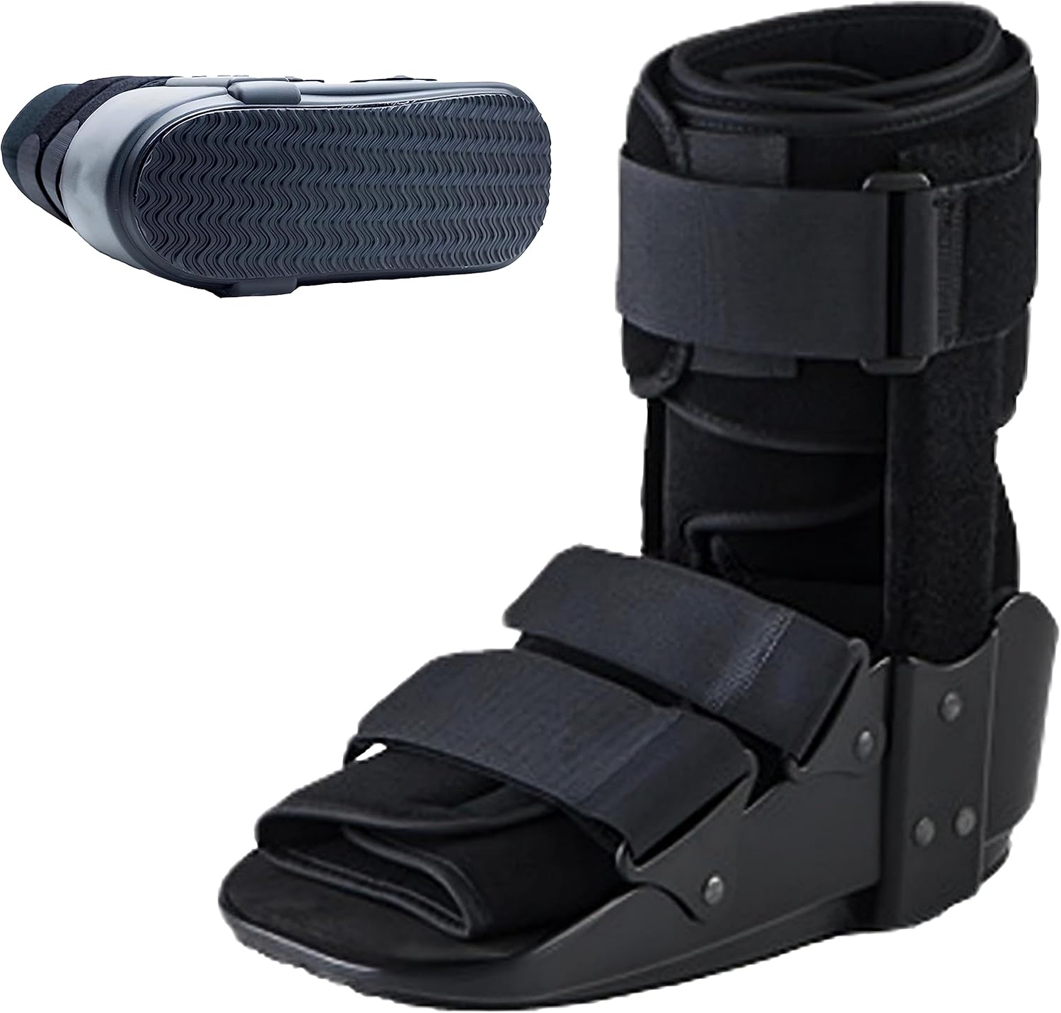 Bodytonix Wide Fitting Fracture Boot with Rocker Sole and Smooth Foam