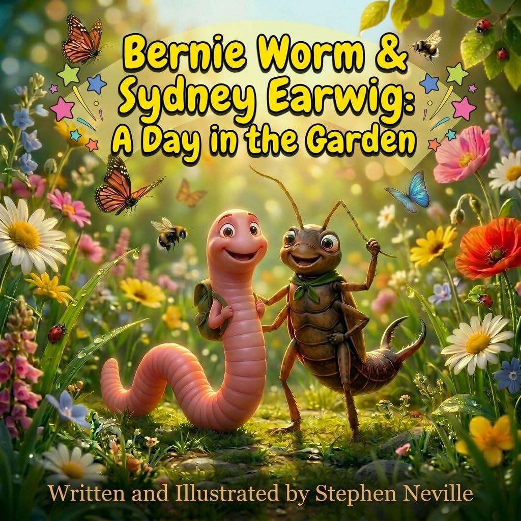 Bernie Worm & Sydney Earwig: A Day in the Garden