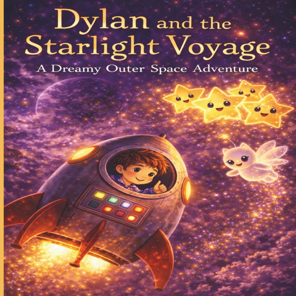 Dylan and the Starlight Voyage: A Dreamy Outer Space Adventure