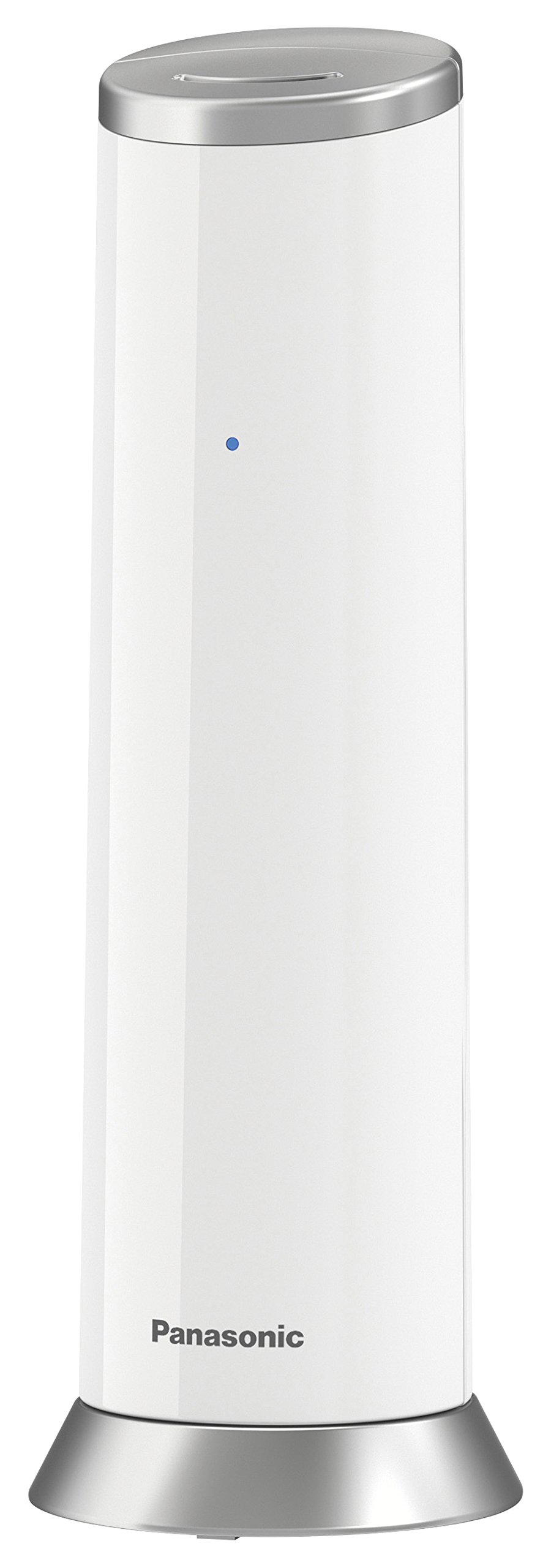Panasonic KX-TGK220JTW Telefono Cordless DECT con Segreteria Telefonica, LCD 1.5" con Retroilluminazione Bianca, Suoneria Polifonica, Blocco Chiamate Indesiderate, Modalità Eco e Eco Plus, Bianco