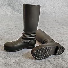 1/6 Scale Figure Shoes Long Boots PVC Boot Shoes for 12 inch Male Action Figure Toy