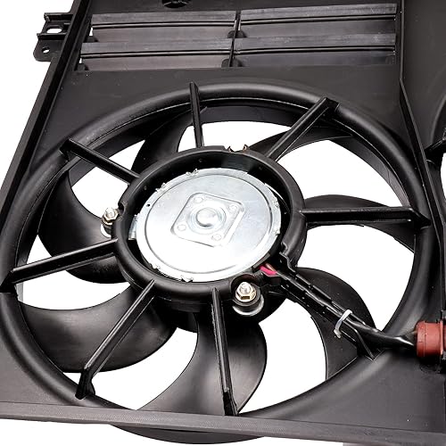 Miniatura 5 de Conjunto de ventilador de condensador de radiador, ventilador de refrigeración, lado del pasajero/LH RH 620-805 KFKGF Universal Slim Fan Push Pull