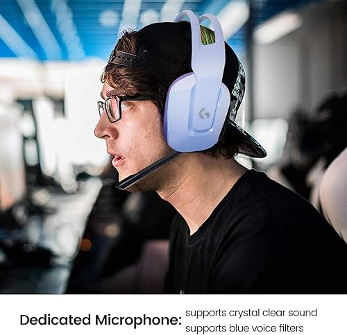 Miniatura 3 de weishan Reemplazo de micrófono G733 para auriculares inalámbricos Logitech G733 Lightspeed para juegos, micrófono desmontable con cancelación de
