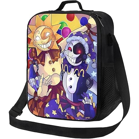Sundrop & Moondrop Lunch Bag: The Perfect Companion for FNAF Fans