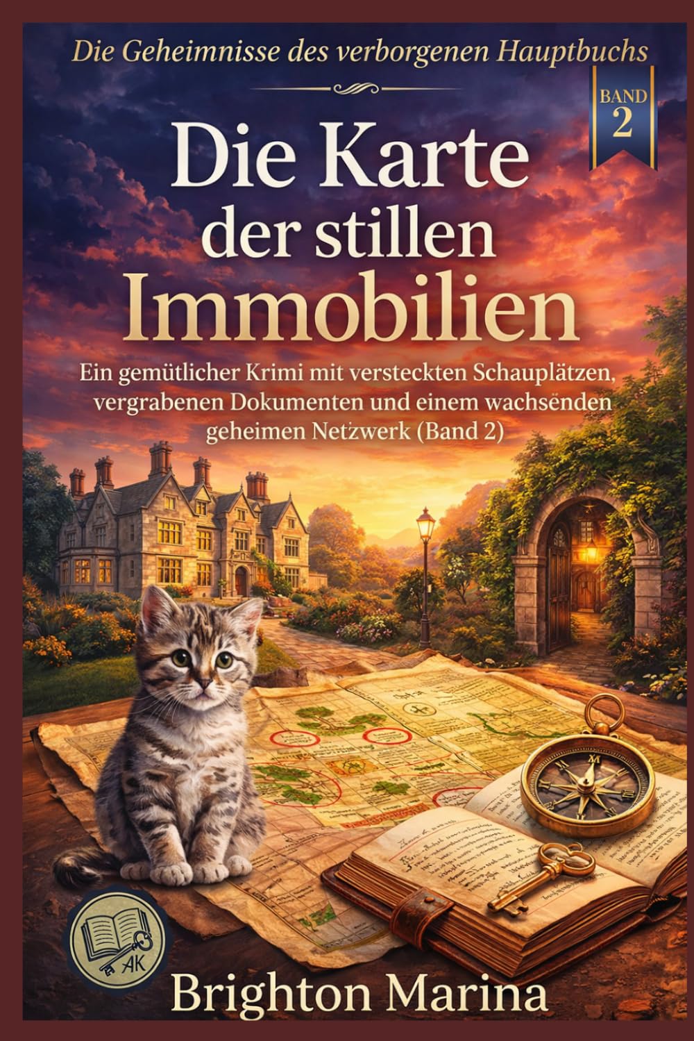 Die Karte der stillen Immobilien: Ein gemütlicher Krimi mit versteckten Schauplätzen, vergrabenen Dokumenten und einem wachsenden geheimen Netzwerk ... (Die Geheimnisse des verborgenen Hauptbuchs)